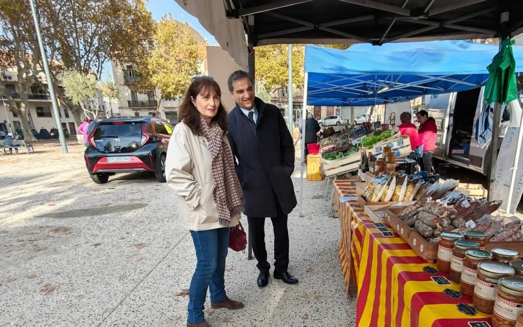 Le (petit) marché de la place Émile Zola