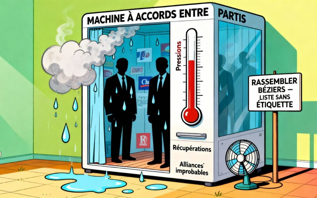 Quand les partis transpirent, la démocratie avance…